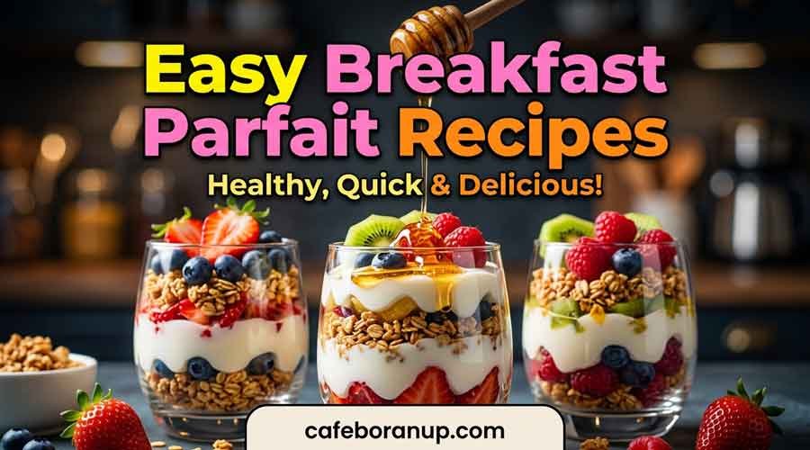 Easy Breakfast Parfait Recipes
