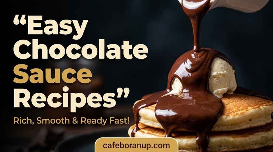 Easy Chocolate Sauce Recipes