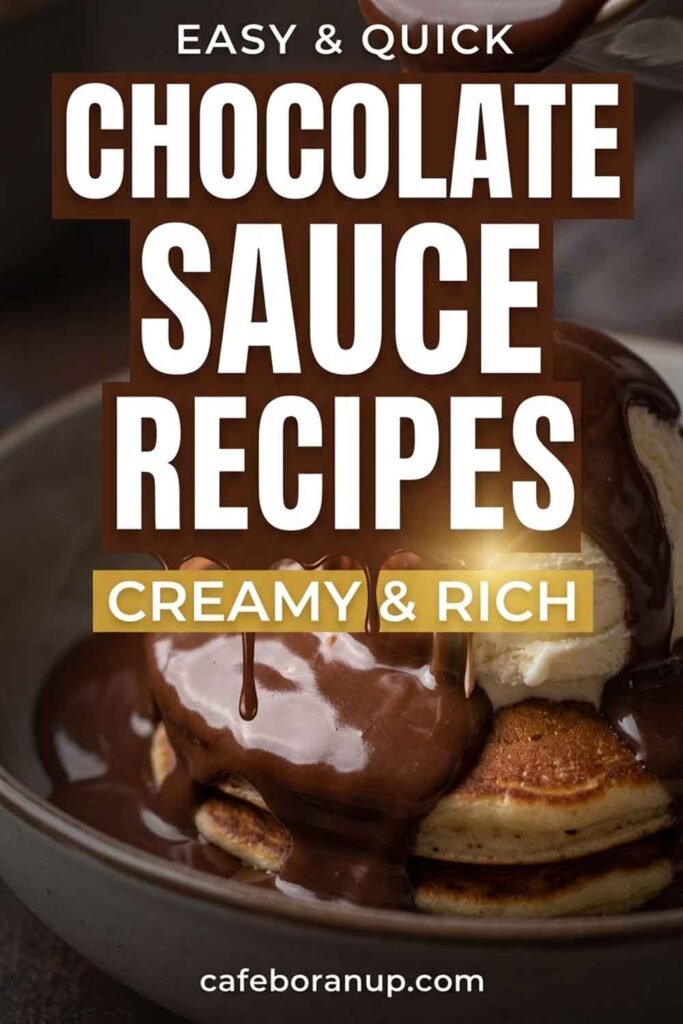 Easy Chocolate Sauce Recipes
