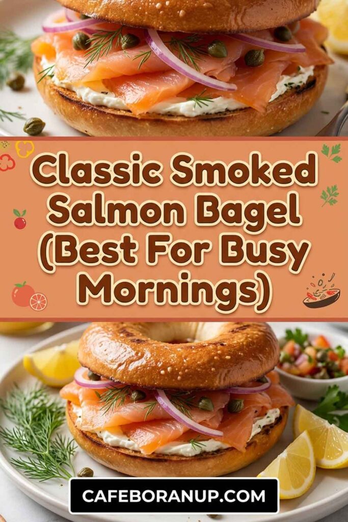 Classic Smoked Salmon Bagel