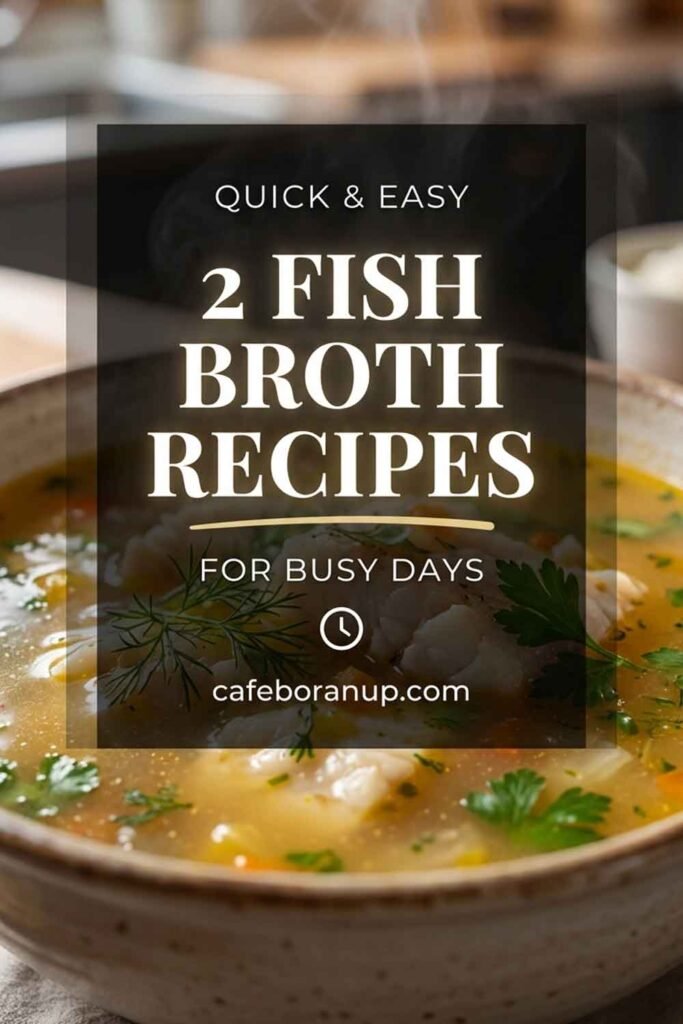Fish Broth Recipes