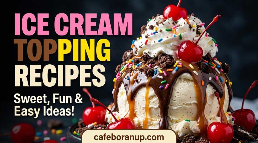 Ice Cream Topping Recipes