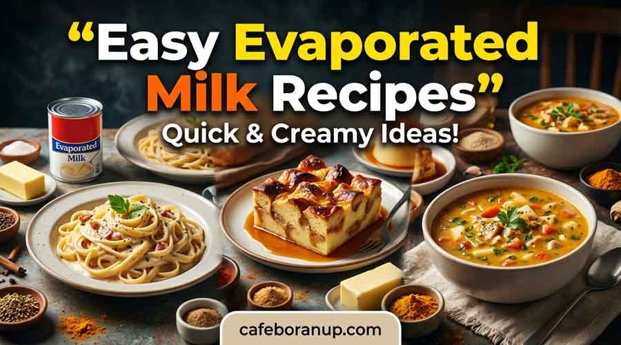 Easy Recipes Using Evaporated Milk