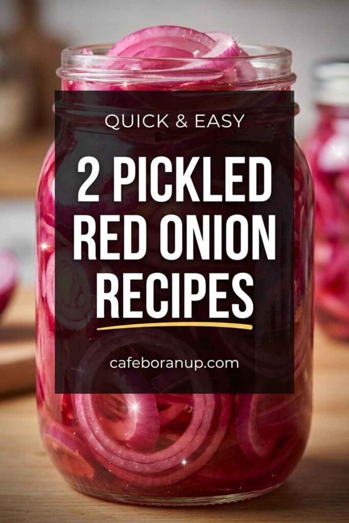  2 Quick Pickled Red Onion Recipes