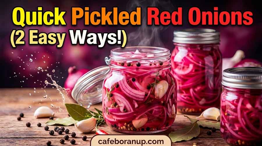 2 Quick Pickled Red Onion Recipes