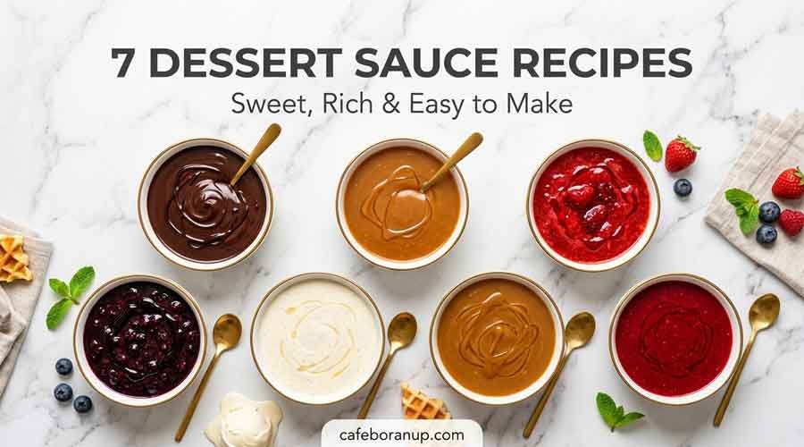 7 Dessert Sauce Recipes