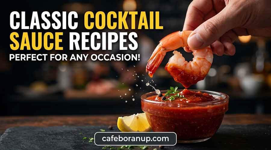 Classic Cocktail Sauce Recipes