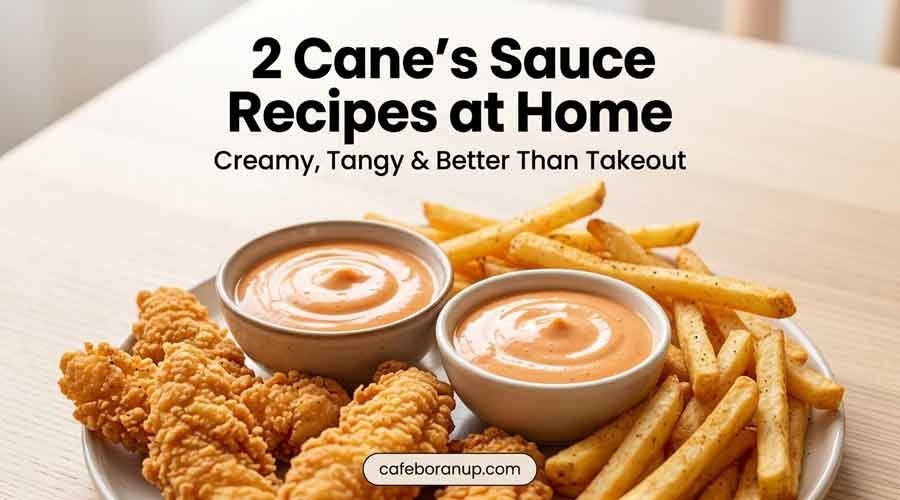 Cane’s Sauce Recipes at Home